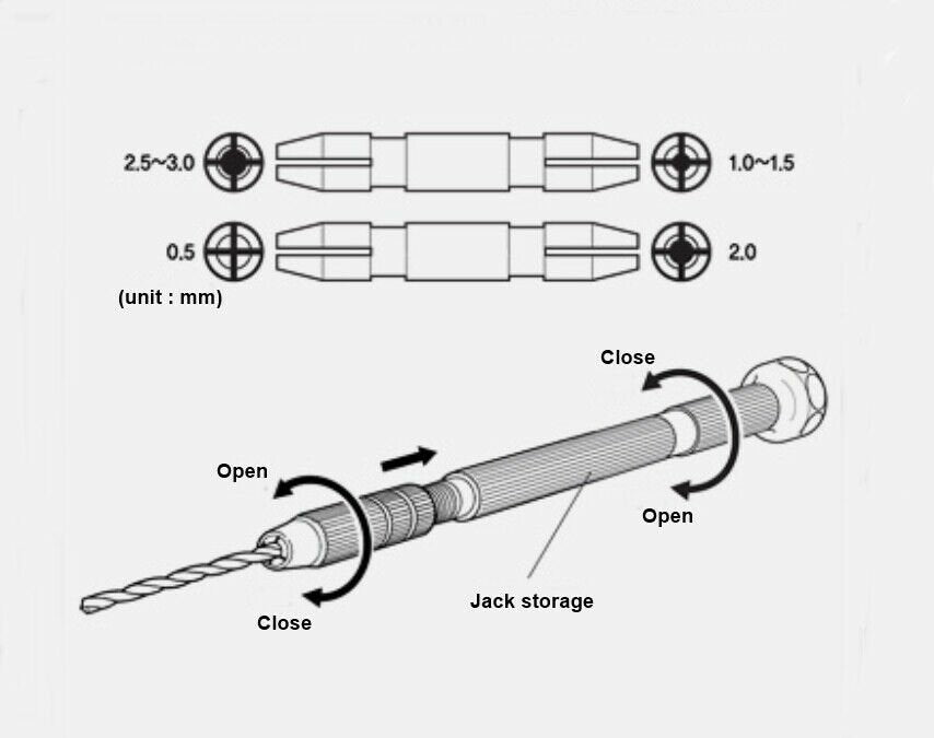 Academy 15911 Precision Pin Vise – Bild 2