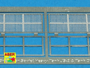Aber 35G20 Grilles for russian tank JS-2 or JSU-122/152 1/35 – obrázek 2
