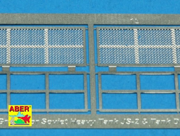 Aber 35G20 Grilles for russian tank JS-2 or JSU-122/152 1/35 – obrázek 2