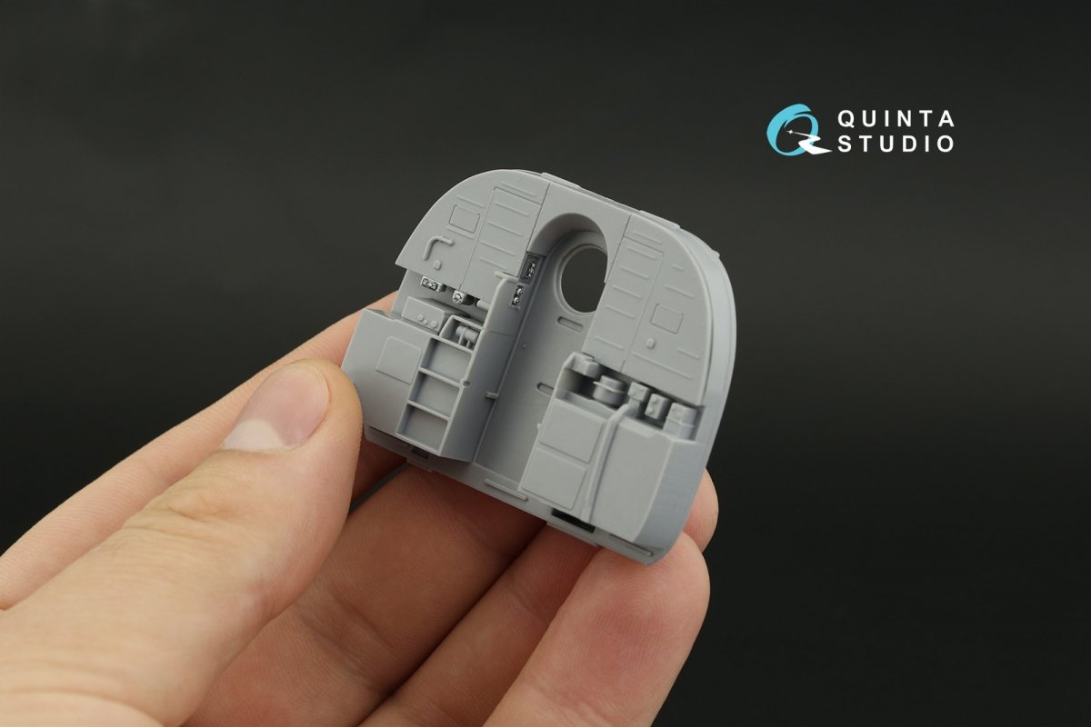 Quinta Studio QD48339 Mi-8MT 3D-Printed &amp;amp; colored Interior on decal paper (Zvezda) 1/48 – imagen 11