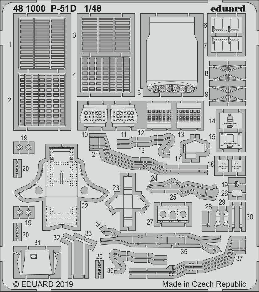 Eduard 481000 P-51D 1/48 EDUARD