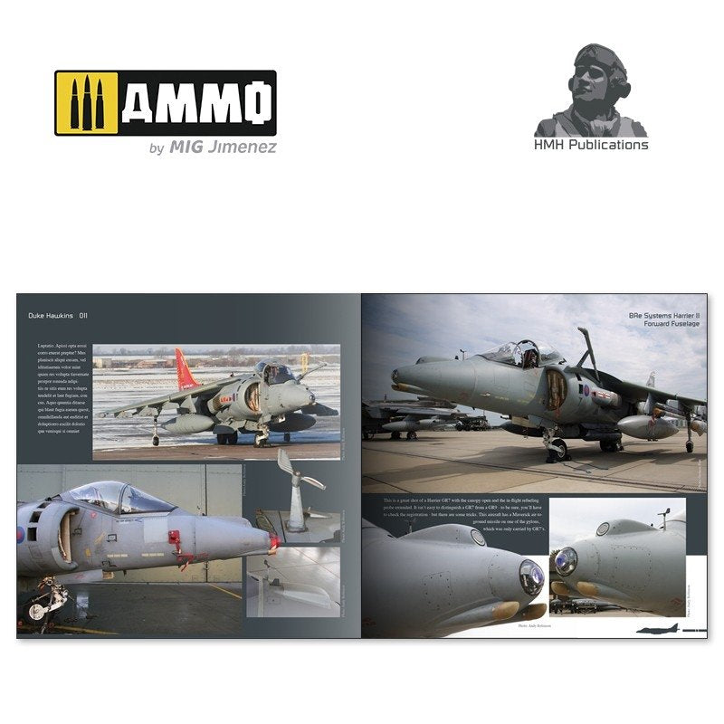 HMH Publications DH-011 BAE Systems Harrier II &amp;amp; Boeing AV-8B Harrier II (Plus) (English VErsion) – Bild 4