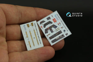 Quinta Studio QD48296 FW 190D-9 3D-Printed &amp;amp; colored Interior on decal paper (HobbyBoss) 1/48 – obrázek 4