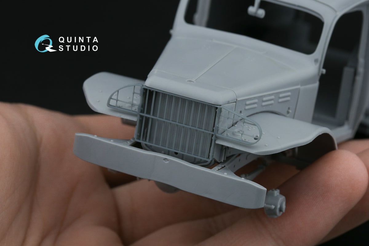 Quinta Studio QT35010 Dodge WC-54 front grille (Zvezda) 1/35 – Bild 6