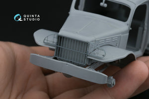 Quinta Studio QT35010 Dodge WC-54 front grille (Zvezda) 1/35 – Bild 6
