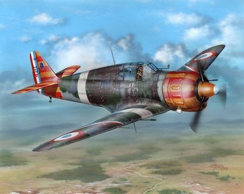 Azur A094 Bloch MB152C.1 Red&amp;amp;Yellow Stripes (1/32)