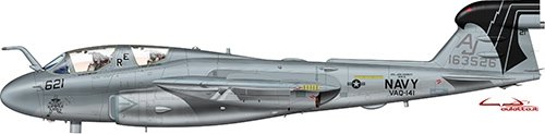 Italeri 2698 Grumman EA-6B Prowler 1/48 – Bild 4