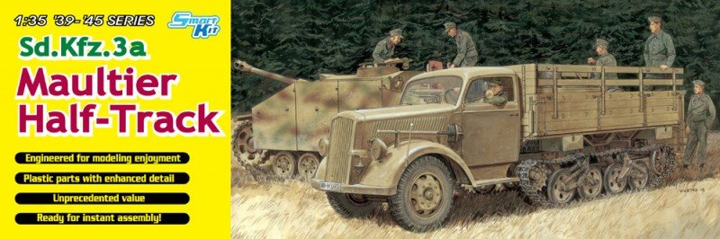 Dragon 6761 Sd.Kfz.3a Maultier Half Track 1/35 – image 2