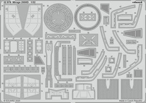 Eduard BIG33125 Mirage 2000D for KITTY HAWK 1/32 – Bild 3