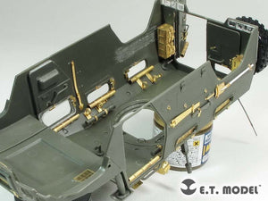 ET Model E35-195 Russian GAZ-233014 STS &amp;quot;TIGER&amp;quot; Interior (For Meng VS-003) (1/35) – immagine 5