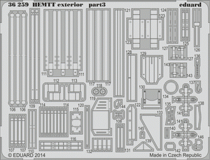 Eduard 36259 HEMTT exterior ITALERI 1/35 – image 2