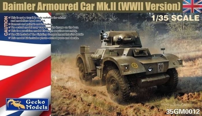 Gecko Models 35GM0012 Daimler Armored Car Mk. II 1/35