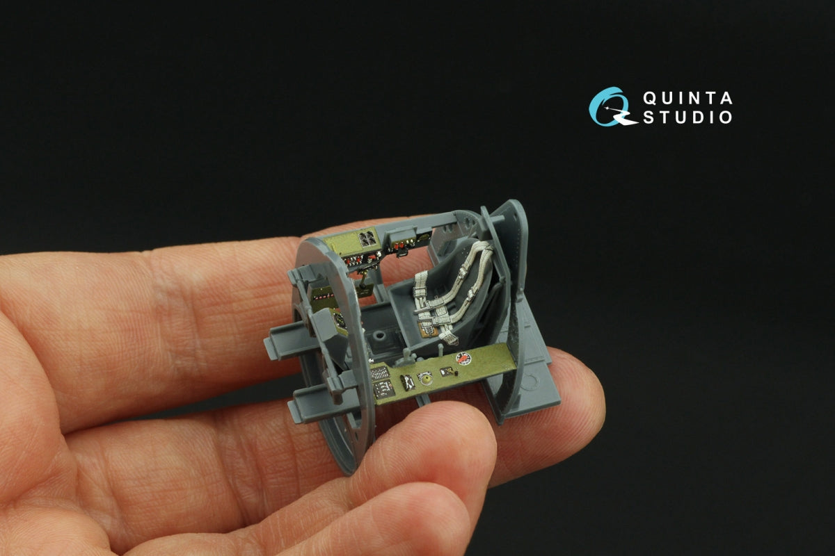 Quinta Studio QD48421 FM-2 Wildcat 3D-Printed &amp;amp; colored Interior on decal paper (Eduard) 1/48 – image 7