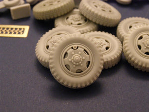 Panzer Art RE35-053 Road wheels for Sd.Kfz 232/232 8 rad (with spare) 1/35 – obrázek 3