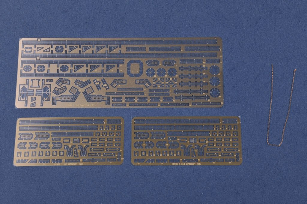 Hobby Boss 86503 French Navy Pre-Dreadnought Battleship Danton 1/350 – imagen 8