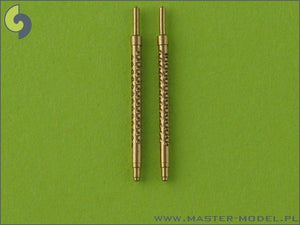Master AM-48-029 Browning AN/M2 aircraft .30 caliber (7.62mm) barrels (2pcs) (1/48)