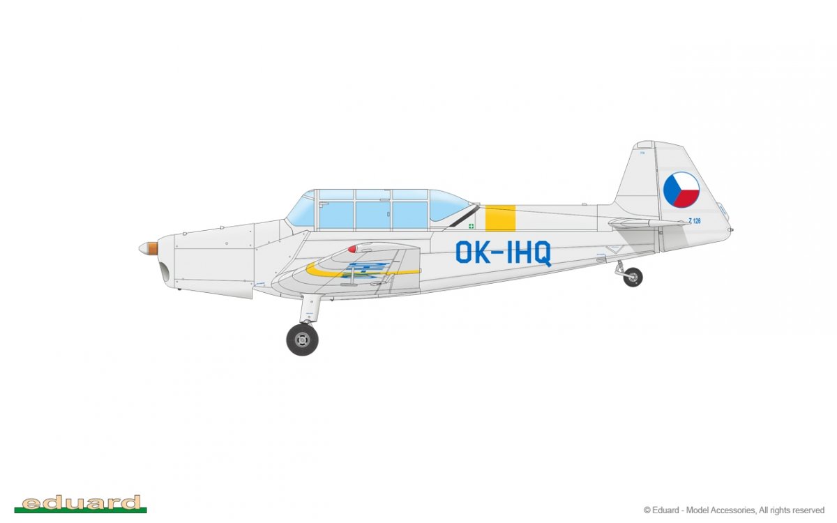 Eduard 11156 Z-126 Trainer - Dual Combo 1/48 – obrázek 3