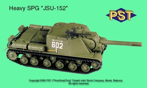 PST 72004 Self-propelled assault gun ISU-152 1/72 – image 2
