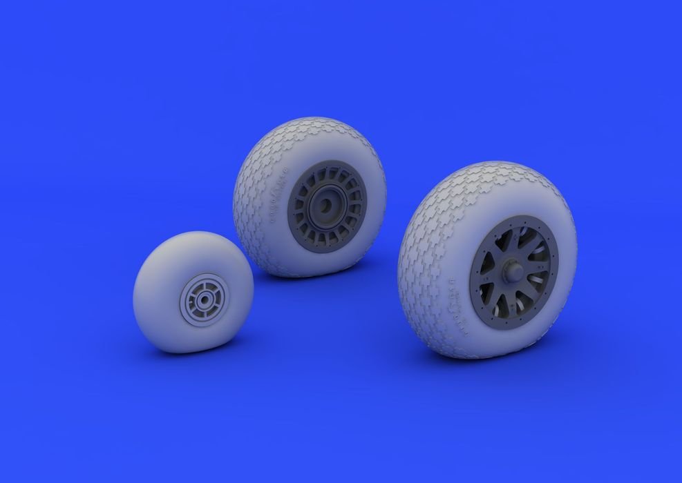 Eduard 648192 PBY-5A wheels 1/48 (REVELL)