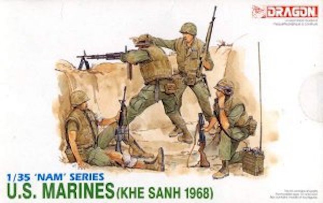 Dragon 3307 US Marines (Khe Sah 68) (1/35)