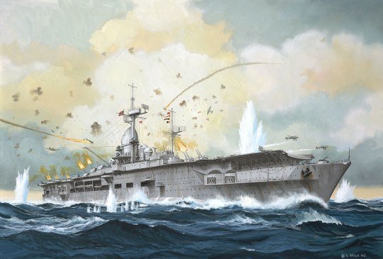 Revell 05164 German Aircraft Carrier GRAF ZEPPELIN 1/720 – Bild 2
