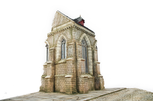 RT-Diorama 35039 Diorama Base: Church Street 1/35 – obrázek 5