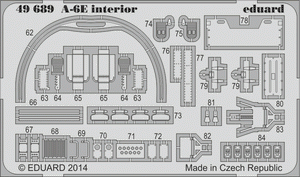 Eduard 49689 A-6E interior SA HOBBY BOSS 1/48 – Bild 2