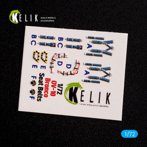 KELIK K72081 OV-10D+ &amp;quot;Bronco&amp;quot; interior 3D decals for ICM kit 1/72 – image 2