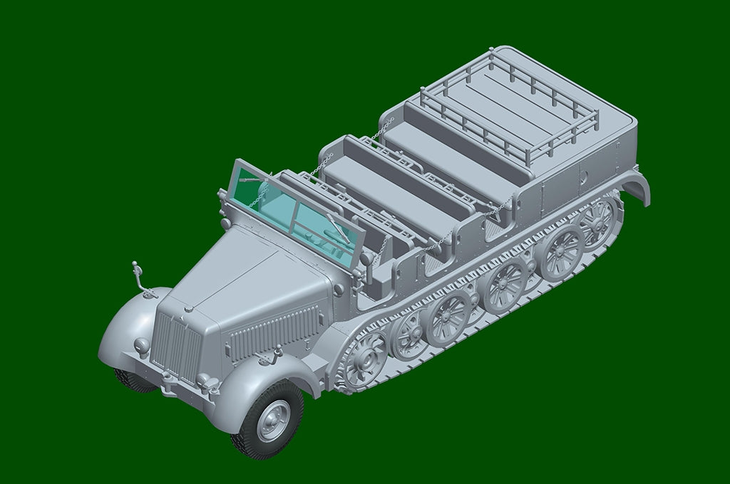 Trumpeter 07403 German Sd.Kfz. 8 Schwerer Zugkraftwagen 12t 1/72 – image 11