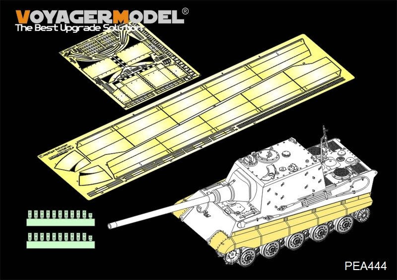 Voyager Model PEA444 WWII German Sd.Kfz.186 Panzerjäger "Jagdtiger" Schurzen Normal Version（For TAKOM) 1/35