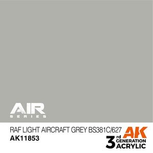 AK Interactive AK11853 RAF LIGHT AIRCRAFT GRAY BS381C/627 – AIR 17ml