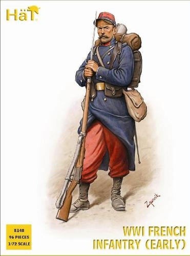 Hat 8148 WWI French Infantry (1914) 1/72