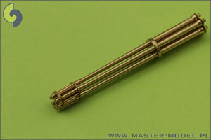 Master AM-48-037 M61 A1 Vulcan - Six-barrelled rotary 20mm cannon - turned barrels with etched barrel clamps 1/48 – image 2