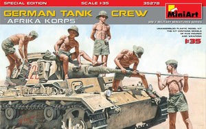 MiniArt 35278 German Tank Crew Africa Korps - Special Edition 1/35