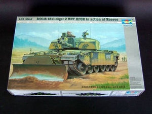 Trumpeter 00345 British Challenger 2 MBT KFOR in action at Kosovo 1/35 – Bild 2