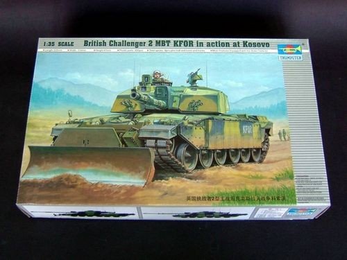 Trumpeter 00345 British Challenger 2 MBT KFOR in action at Kosovo 1/35 – Bild 2