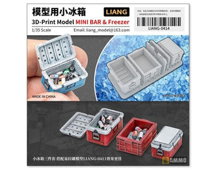 Liang 0414 3D-Print Model Mini Bar &amp;amp; Freezer 1/35 – image 2
