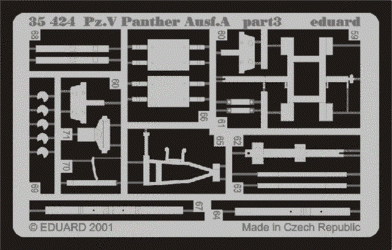 Eduard 35424 Panther Ausf. A 1/35 Tamiya – Bild 3