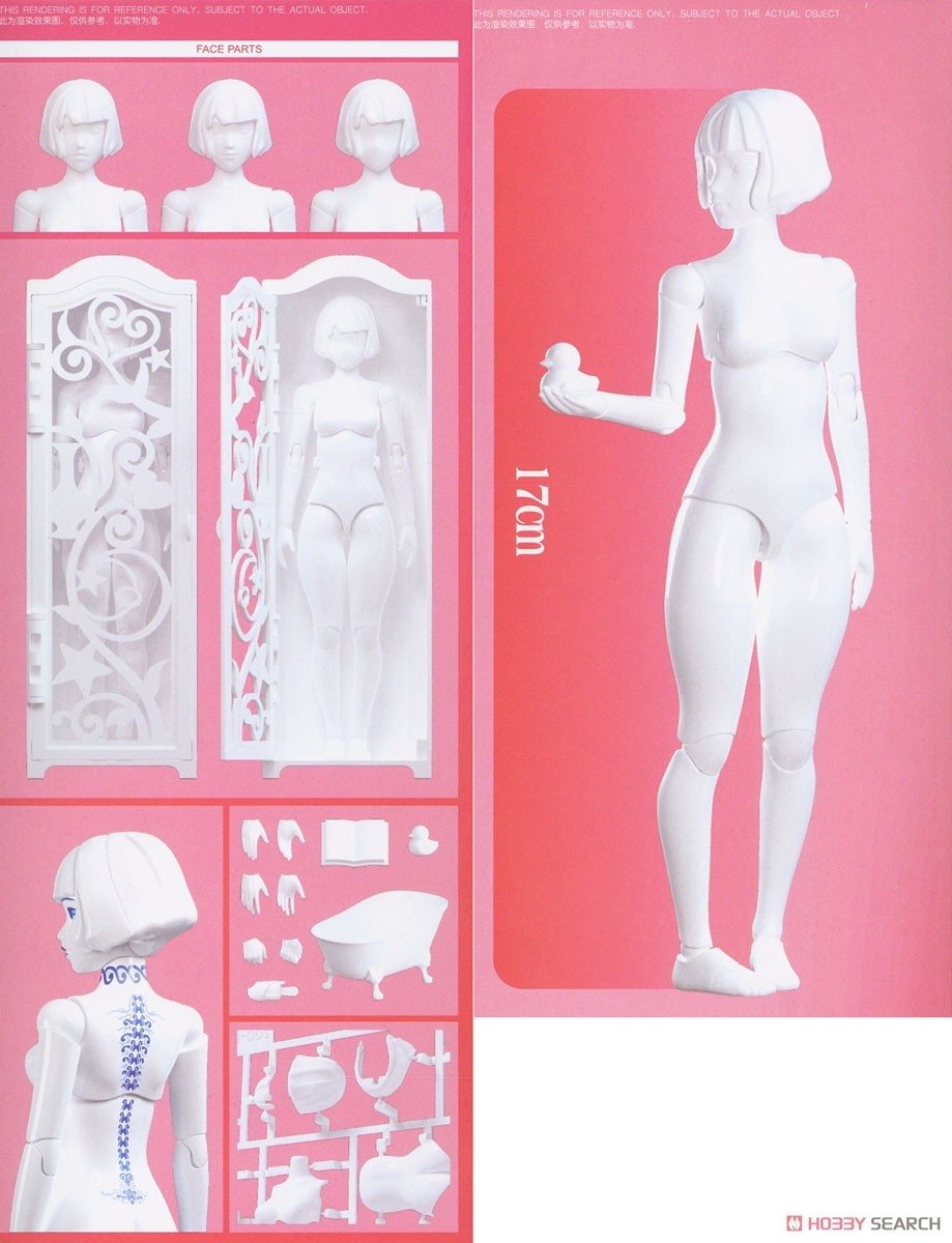 Suyata CN-001 CI Doll 170mm – obrázek 4