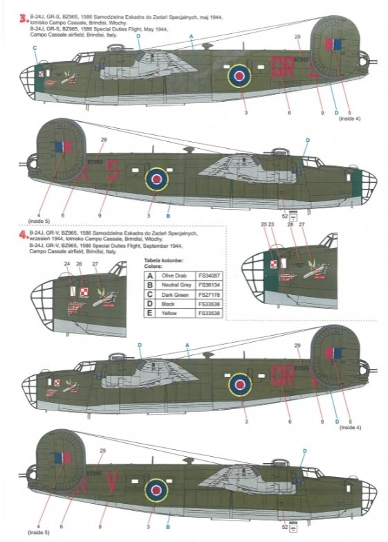 Techmod 72163 B-24 Liberator 1/72 – Bild 3