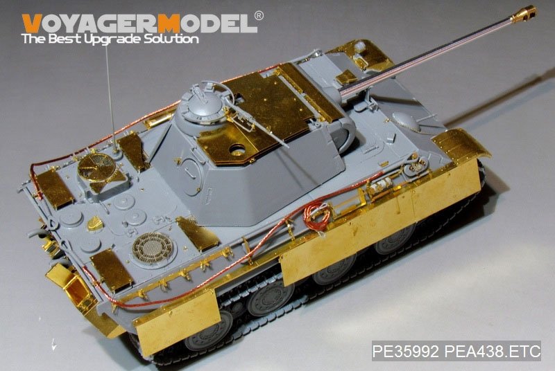 Voyager Model PEA438 WWII German Panther A/G Pz.Rgt.26 Anti Aircraft Armor（For TAKOM 2119/2120/2121) 1/35 – image 6