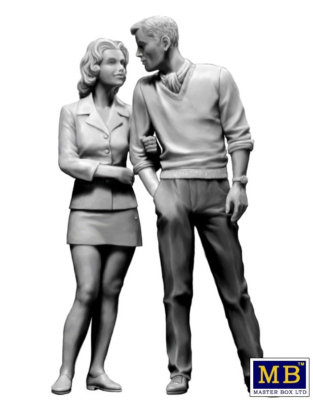 Master Box 24029 Dangerous Curves Series. Bob and Sally - The Happy Couple 1/24 – image 2