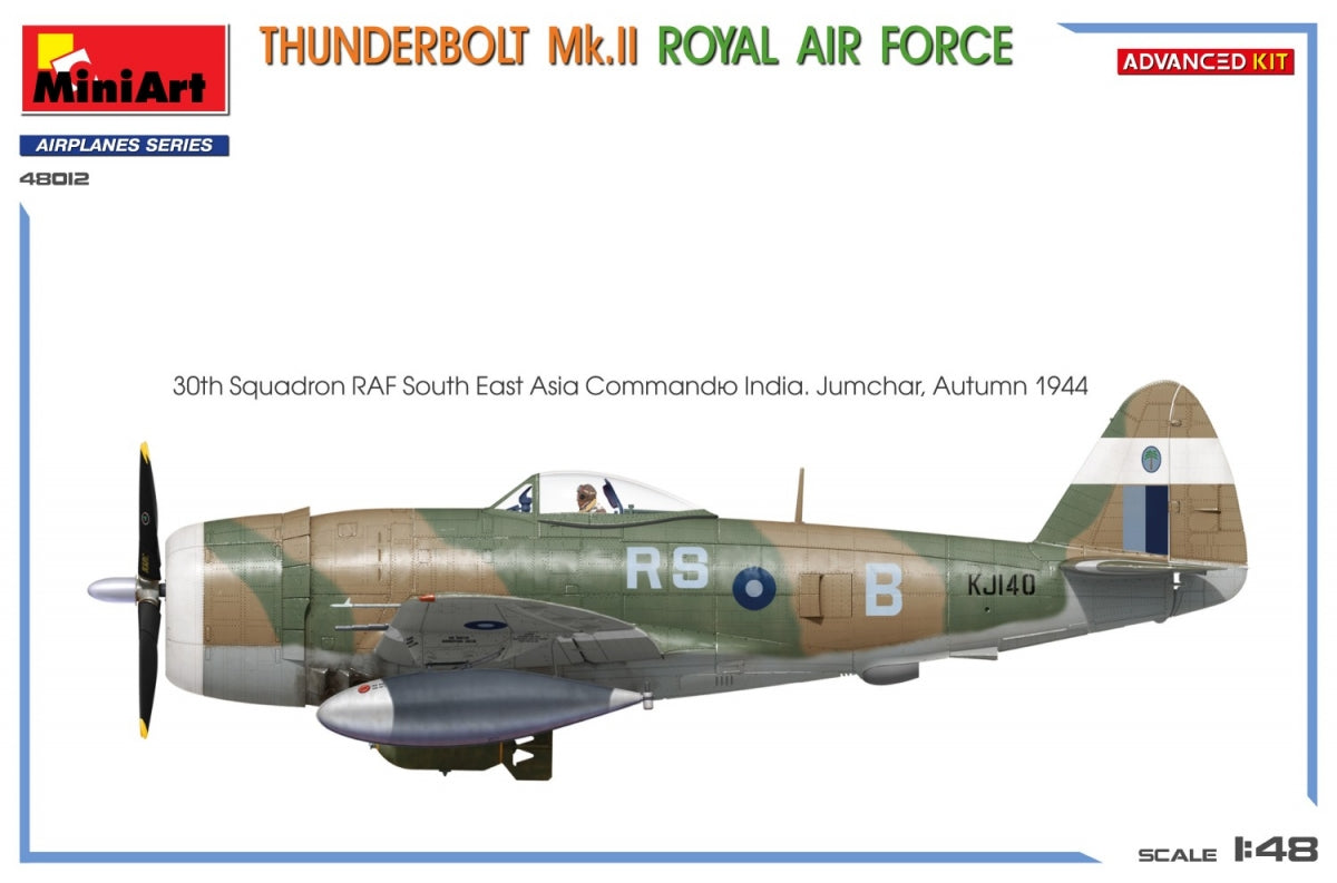 MiniArt 48012 THUNDERBOLT Mk.II. ROYAL AIR FORCE. ADVANCED KIT 1/48 – Bild 6