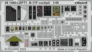 Eduard BIG49426 B-17F regular nose PART I EDUARD 1/48 – zdjęcie 2