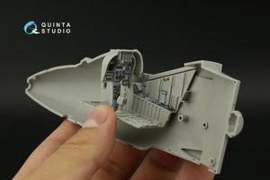 Quinta Studio QDS-32193 AV-8B Harrier II early 3D-Printed &amp;amp; coloured Interior on decal paper (Trumpeter) (small) 1/32 – zdjęcie 11
