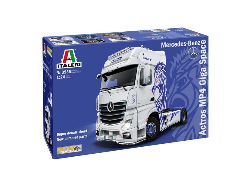 Italeri 3935 Mercedes-Benz ACTROS MP4 Giga Espace 1/24