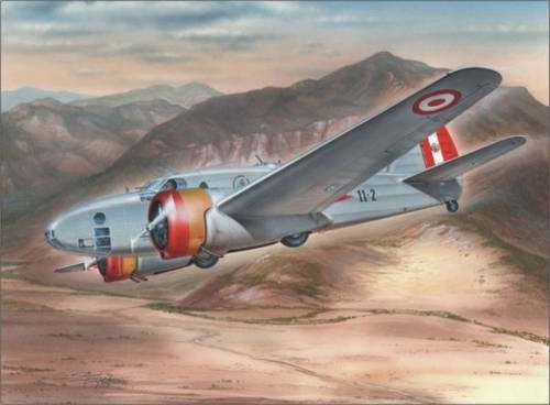Azur A065 Caproni Ca.310 in Peru Ecuadorian-Perivuian War 1/72