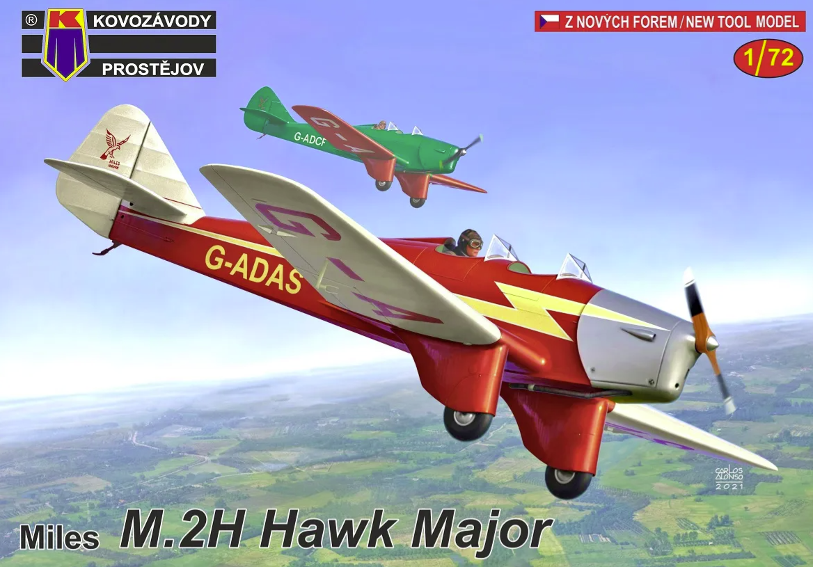Kovozavody Prostejov KPM0285 Miles M.2H Hawk Major 1/72