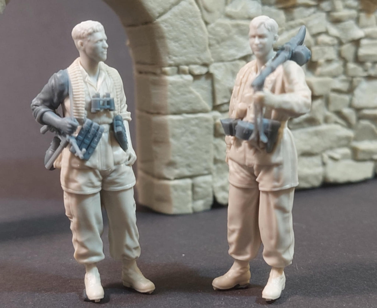 Panzer Art FI35-249 German fallschirmjager MG34 team set 1/35 – Bild 2