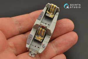 Quinta Studio QD48242 Me 163B/S 3D-Printed &amp;amp; colored Interior on decal paper (Dragon) 1/48 – image 6